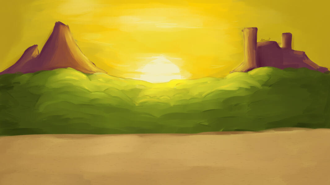 Standalone Painted Background - $15