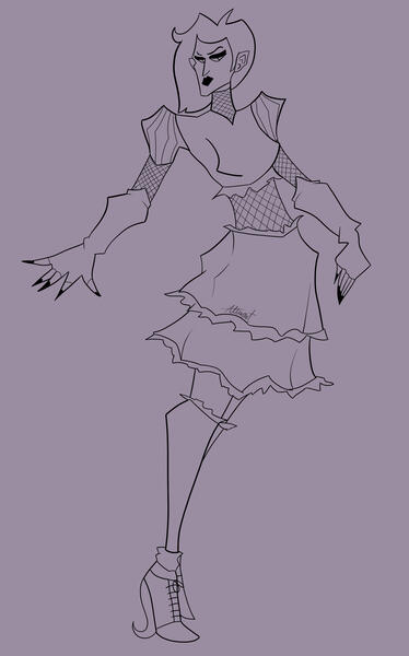 Full Body, Line-art - $24